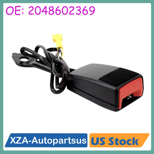 for Seat Belt Buckle Front Left Driver 2048602369 Black for Mercedes C300 GLK250 Q
