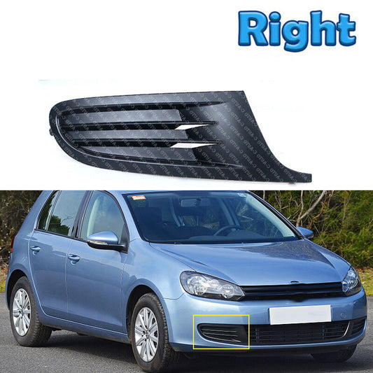 Right For 2009-2013 for VW for Golf 6 MK6 Front Fog Lamp Vent Grille Cover