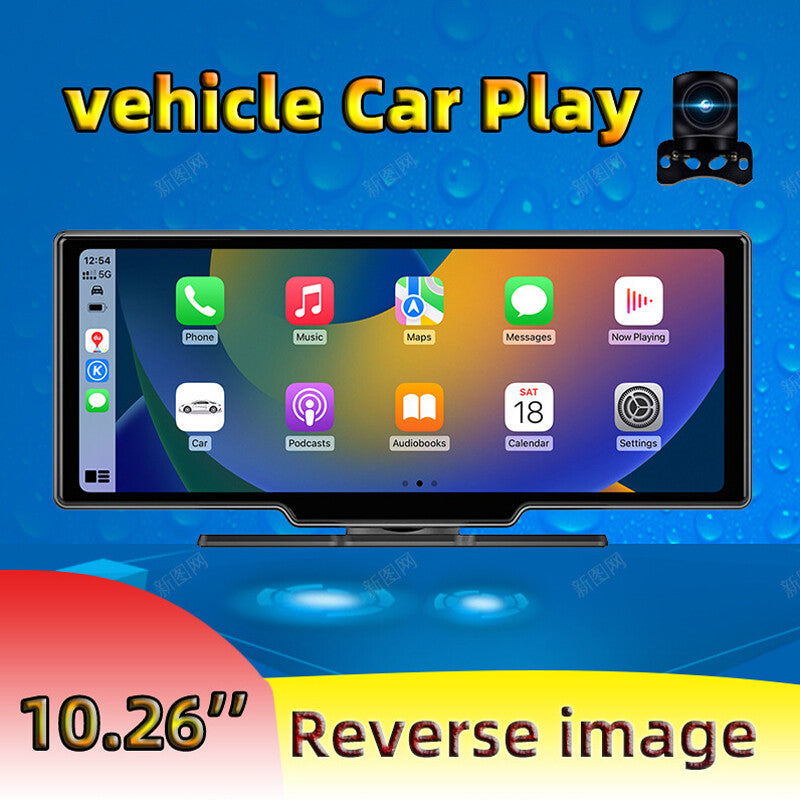 10.26-inch for Smart Screen Wireless CarPlay Android Auto BT AUX Portable Car Radio n