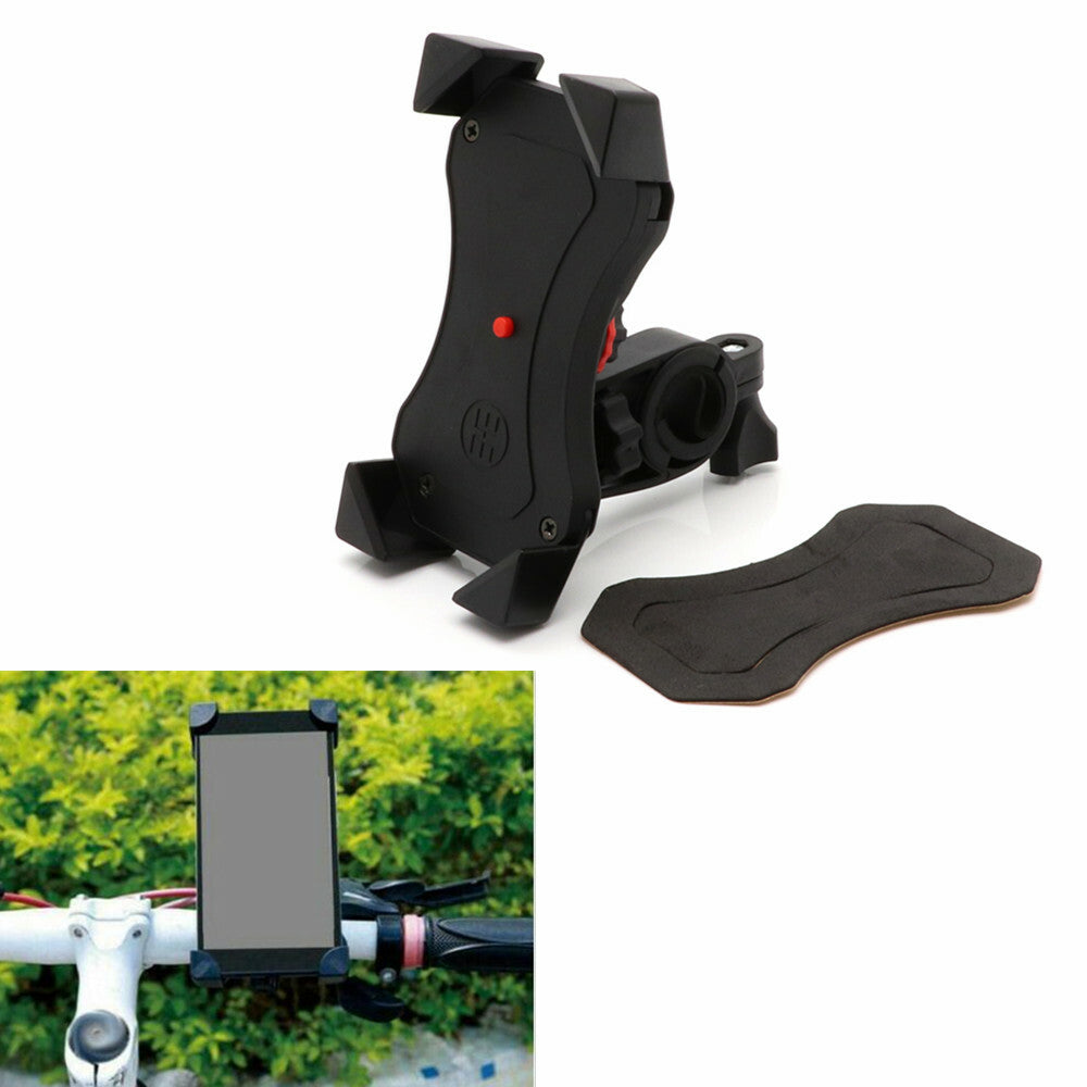 Motorcycle Mobile Phone Adjustable Handlebar Stand Holder Navigation Bracket Q