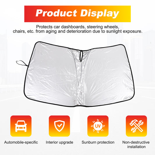 Front windshield sunshade/sun visor suitable for Mercedes GL350 GL450 2007 - 2012 - n