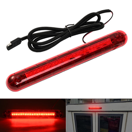 24 LEDs 12v third 3rd Brake Light Brake Light Red Universal for Car SUV Truck RV