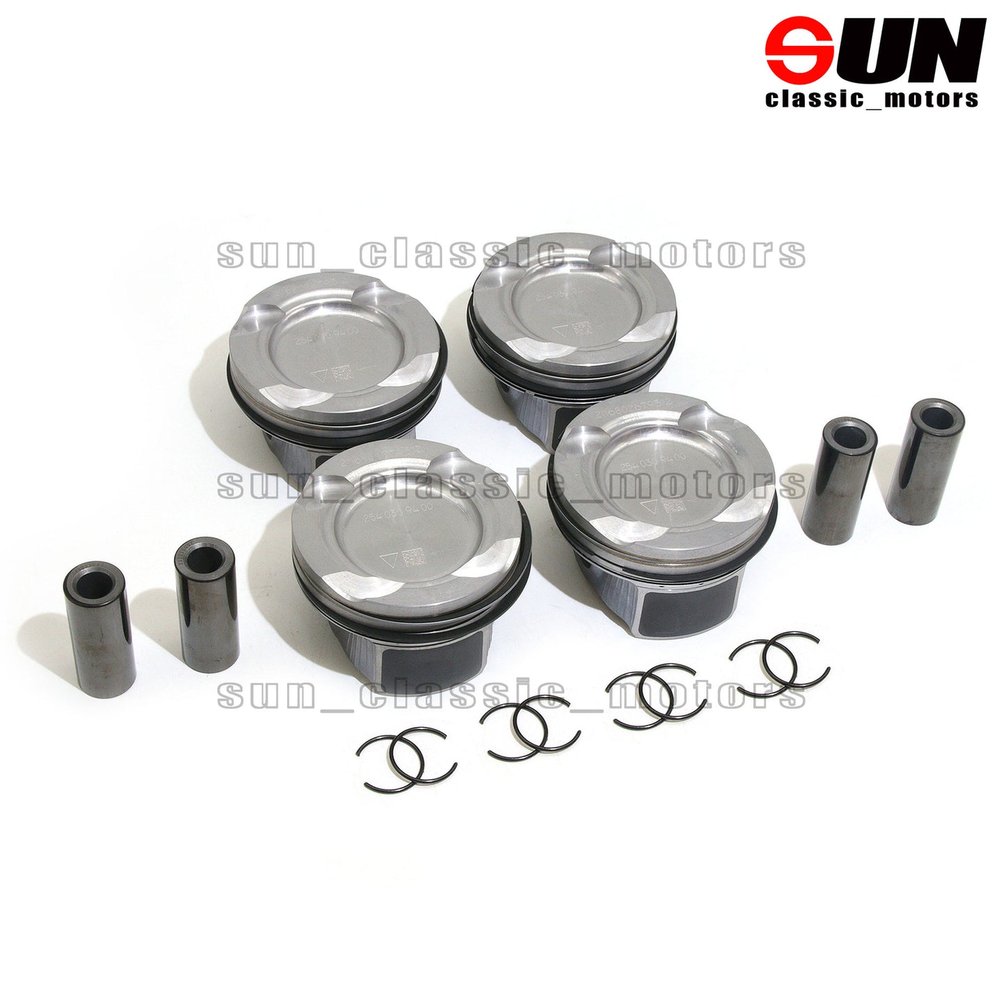Piston and ring set STD for C260 M254.915 1.5T 2540309200-