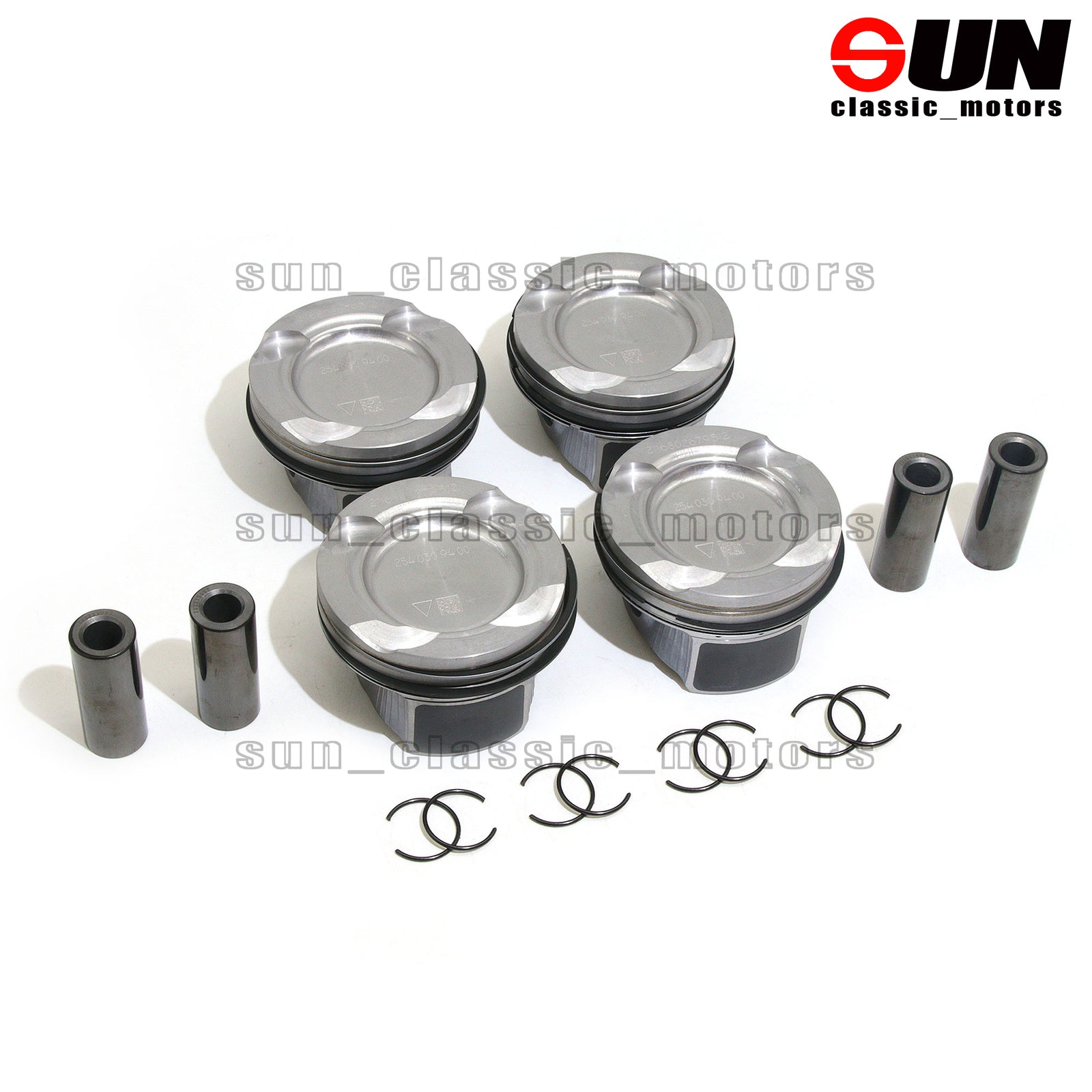 Piston and ring set STD for C260 M254.915 1.5T 2540309200-