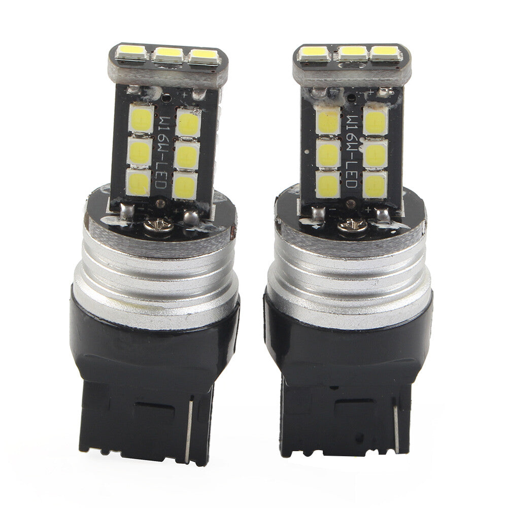 7440-15SMD Super Bright High Power Reverse Tail Brake Lights Parking LED Bulbs