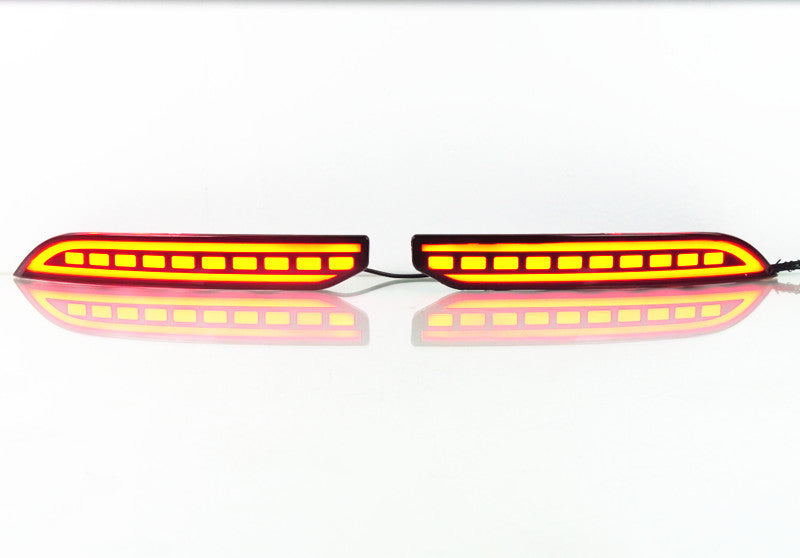 LED Rear Fog Light Tail Bumper Light Sets 2p For 2022-2024 for Jeep Grand Cherokee L v
