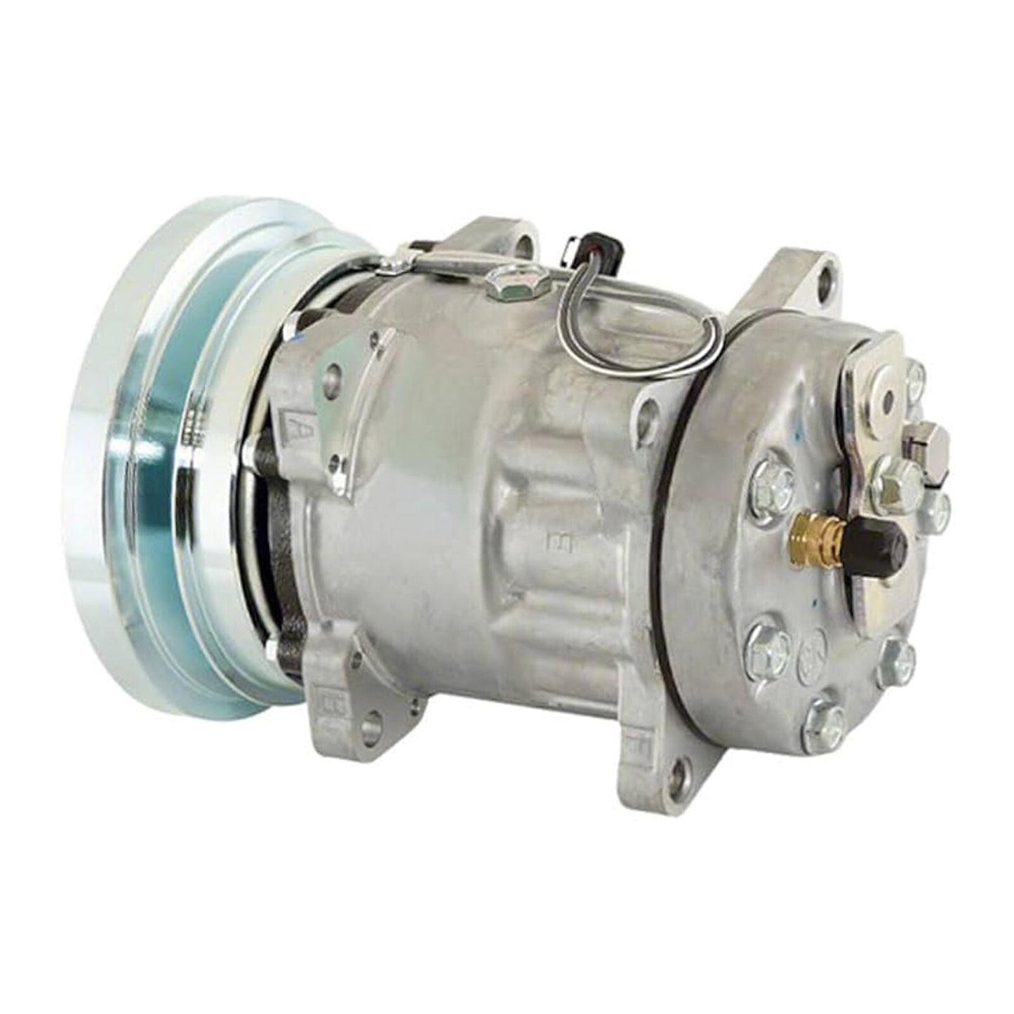 12V A/C Compressor 3E-1907 3E-1908 For Caterpillar C11 C13 Engine 416C 420D 426C Q