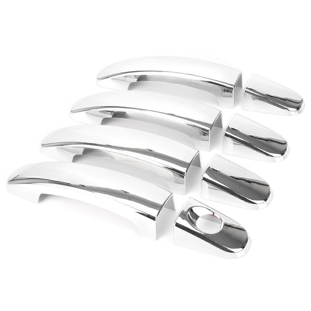  for ford  Focus MK2 2005 2006-2011 Car Chrome Side Door Handle Cover Trim Molding Q