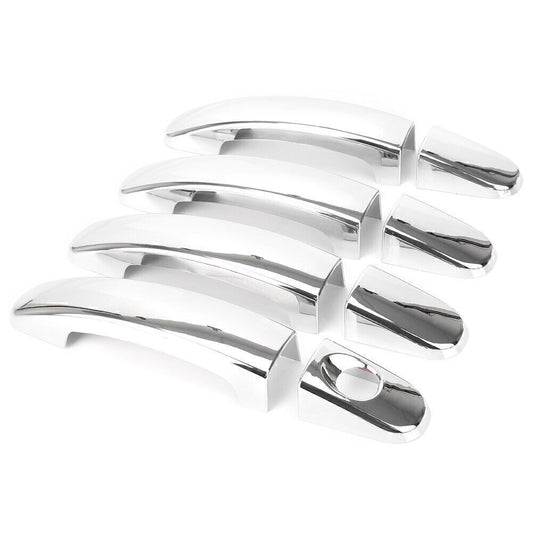  for ford  Focus MK2 2005 2006-2011 Car Chrome Side Door Handle Cover Trim Molding Q