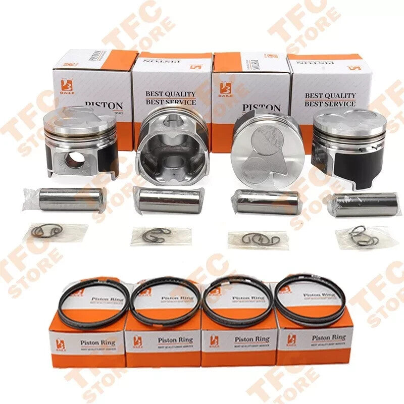 4 set STD Piston  Piston Ring 78mm for KUBOTA V1505 New