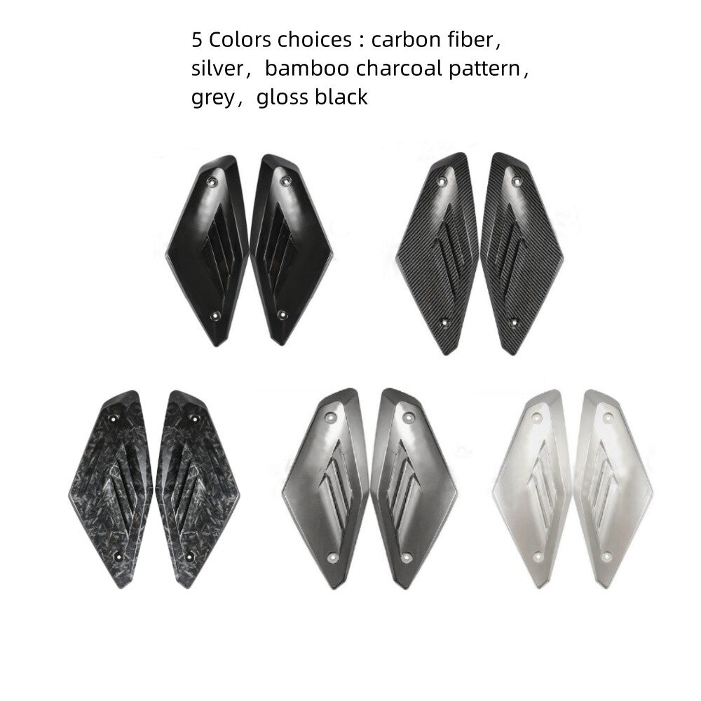 Motorcycle Side Panel Guard Protector Intake Pipe Cover for Honda CB650R 2019-21