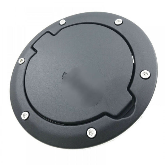 Auto Fuel Filler Door Aluminium Cover Gas Tank Cap Fit for Jeep Decoration for Wrangler n