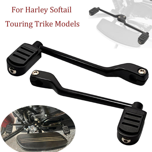 Black gear and toe shift lever gearshift pins are suitable for Harley CVO Tri Glide Road King- n