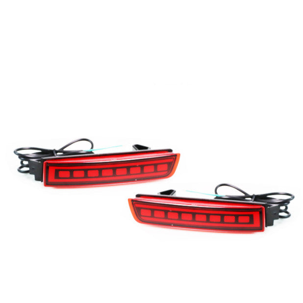 Fit For Kicks 2017-2020 LED Rear Fog Light Tail Bumper Light Sets 2PCS v
