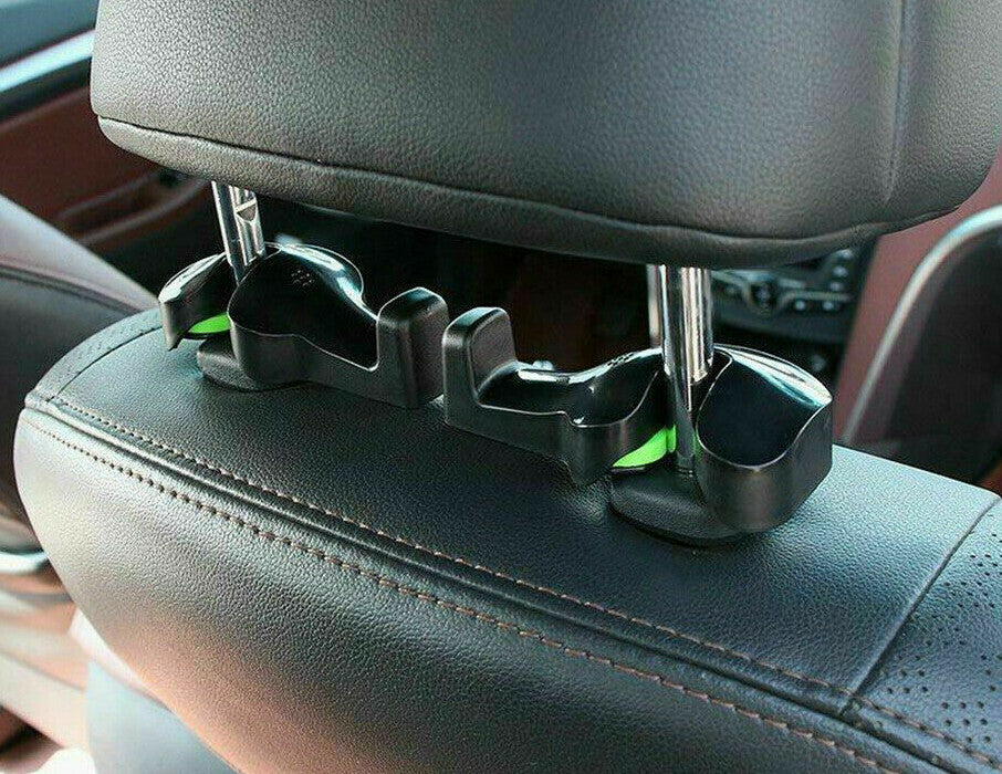 2 Pcs Car for Seat Headrest Hook Backseat Purse Hanger Bag Cloth Hanging Holder
