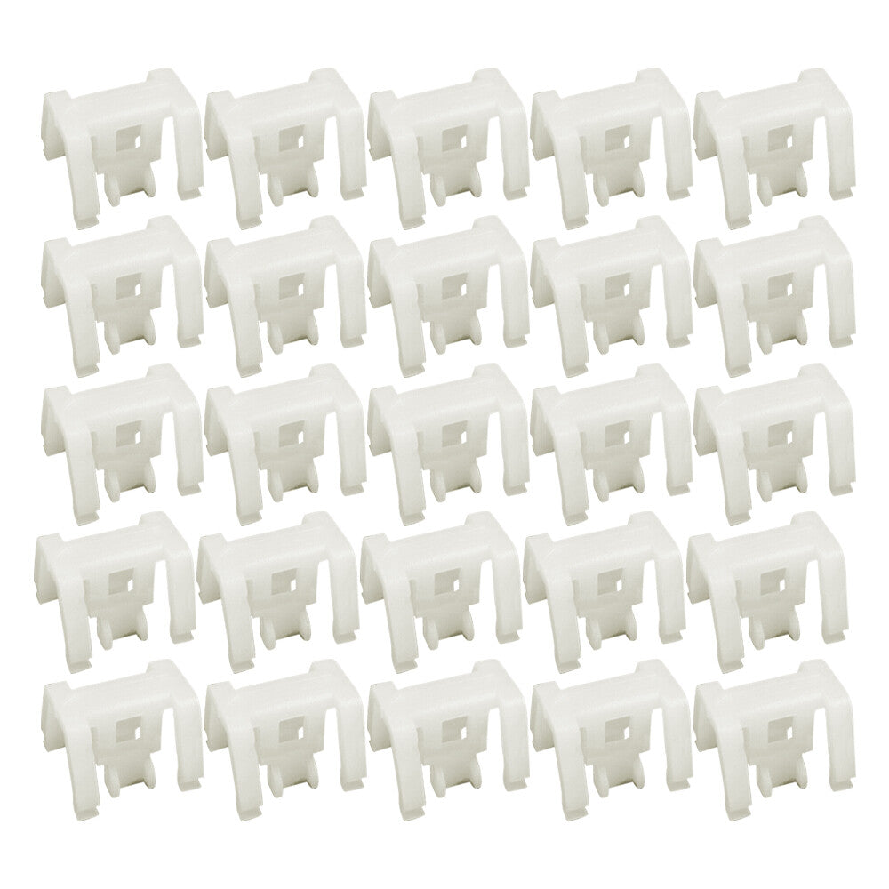 25Pcs Door Body Molding Clips Fits for Honda Odyssey 75305-SHJ-003 White Plastic