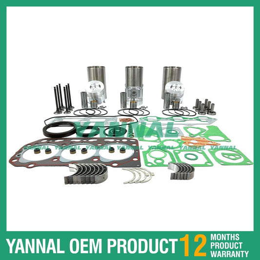 new 3D84-2 Overhaul and Reconstruction Kit with Gaskets for Komatsu Diesel Engines