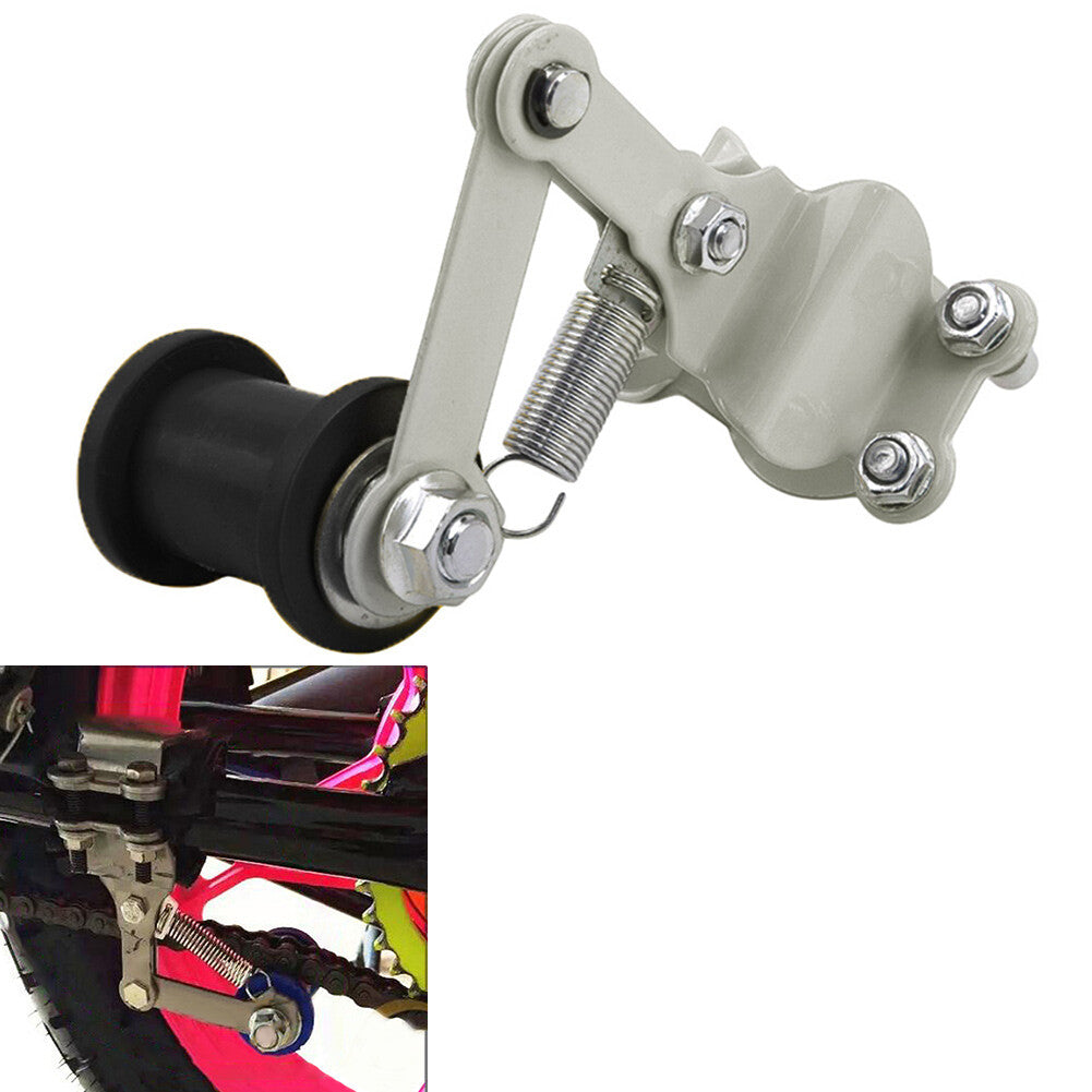 Bolt On Chain Tensioner & Roller Adjuster Motorcycle ATV Dirt Bike Universal Q