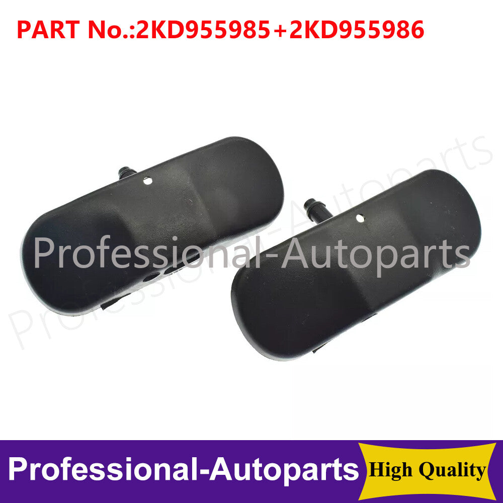 1Pair Heated Windshield Washer Spray Nozzle Fit for VW for JETTA for GOLF MK5 MK6 Q