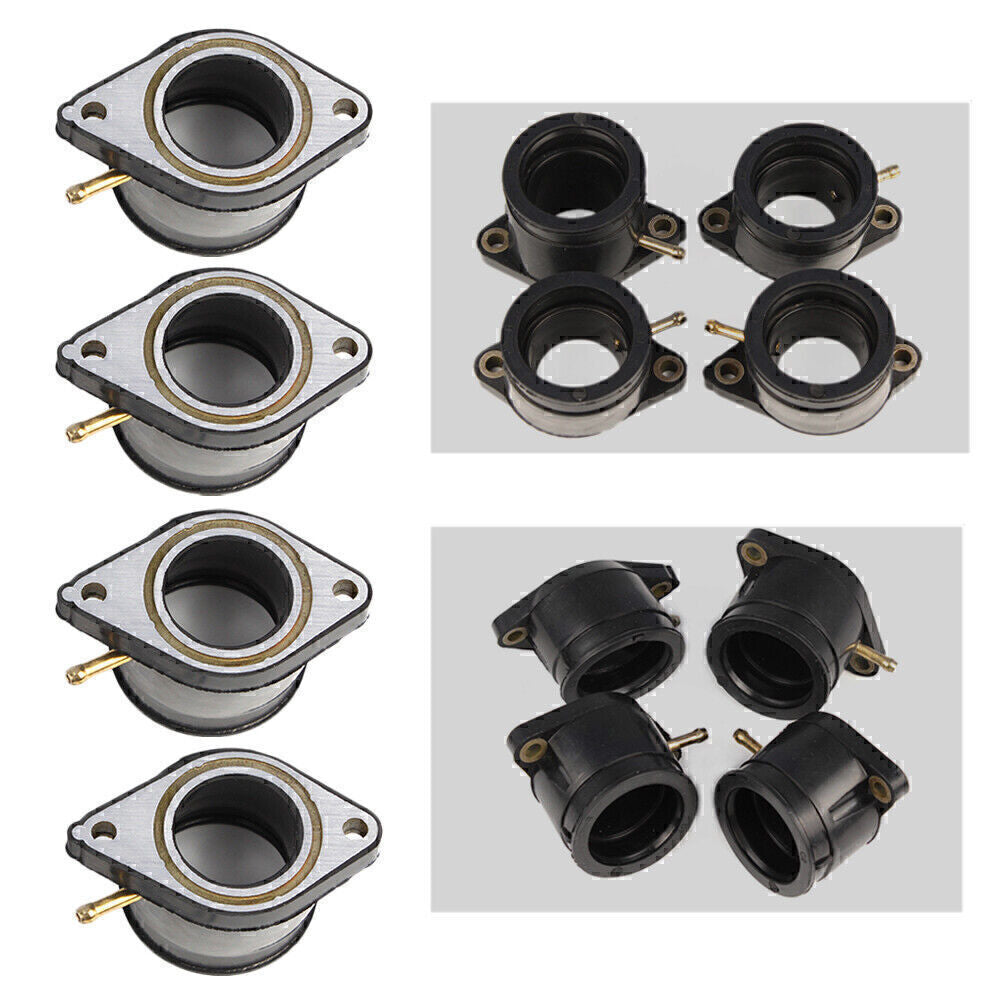 Rubber Intake Manifold Carburetor Joint Boot Fit for Yamaha XJ 900 58L 1985-1990 4BB Q