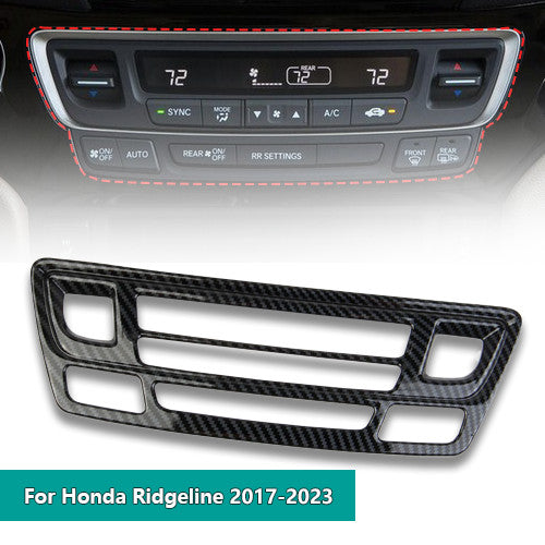 Suitable for Honda Accord 2013-2017 peach wood ABS rear vent ventilation panel cover- v