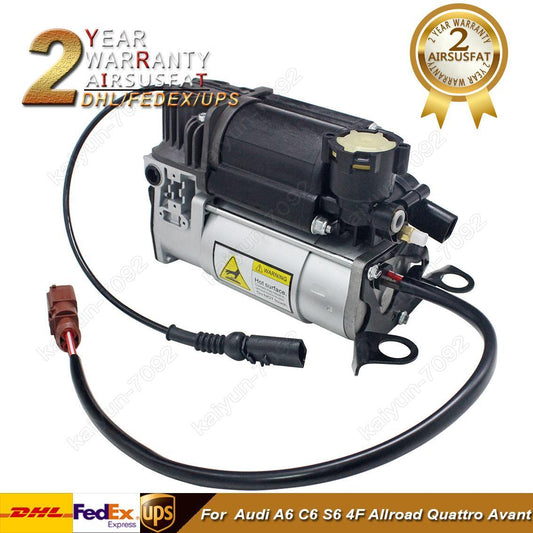 Air Suspension Compressor for Audi A6 C6 S6 4F Allroad Quattro Avant 4F0616005