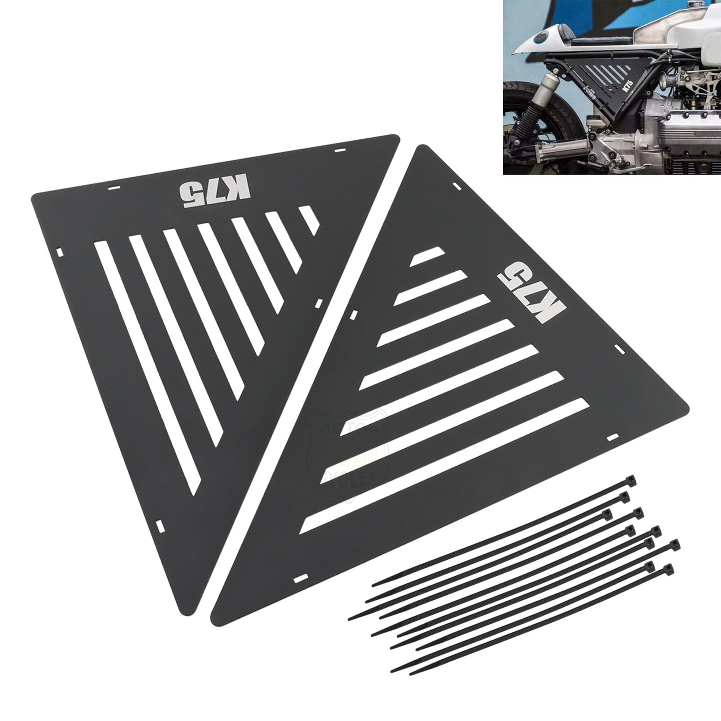 Motorcycle side panel fairing decorative protective film for K75- n