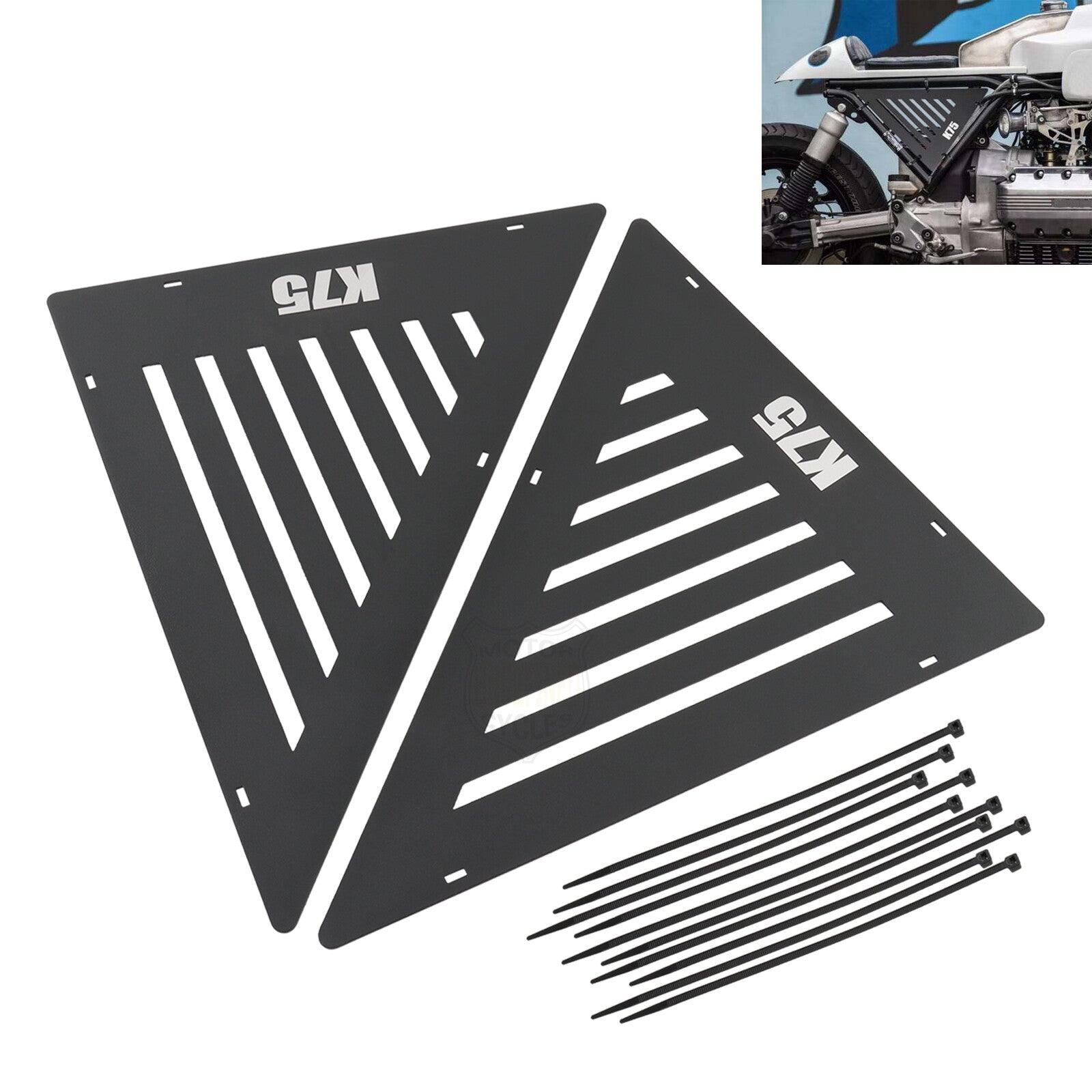 Motorcycle side panel fairing decorative protective film for K75- n