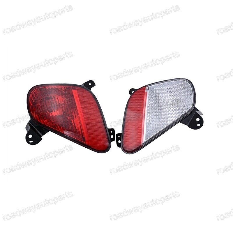 Pair Rear Bumper Reflector Fog Light Lamp for Mitsubishi Eclipse Cross 2018-2021