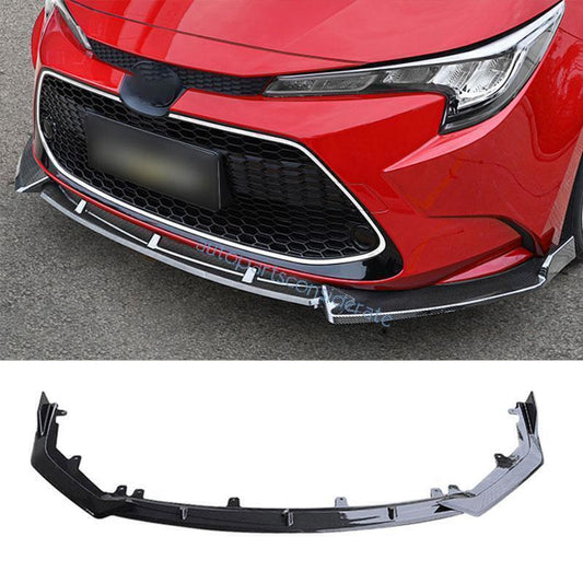 Carbon Fiber Front Bumper Lip Spoiler Bodykit Refit for Toyota for Corolla 20-2024