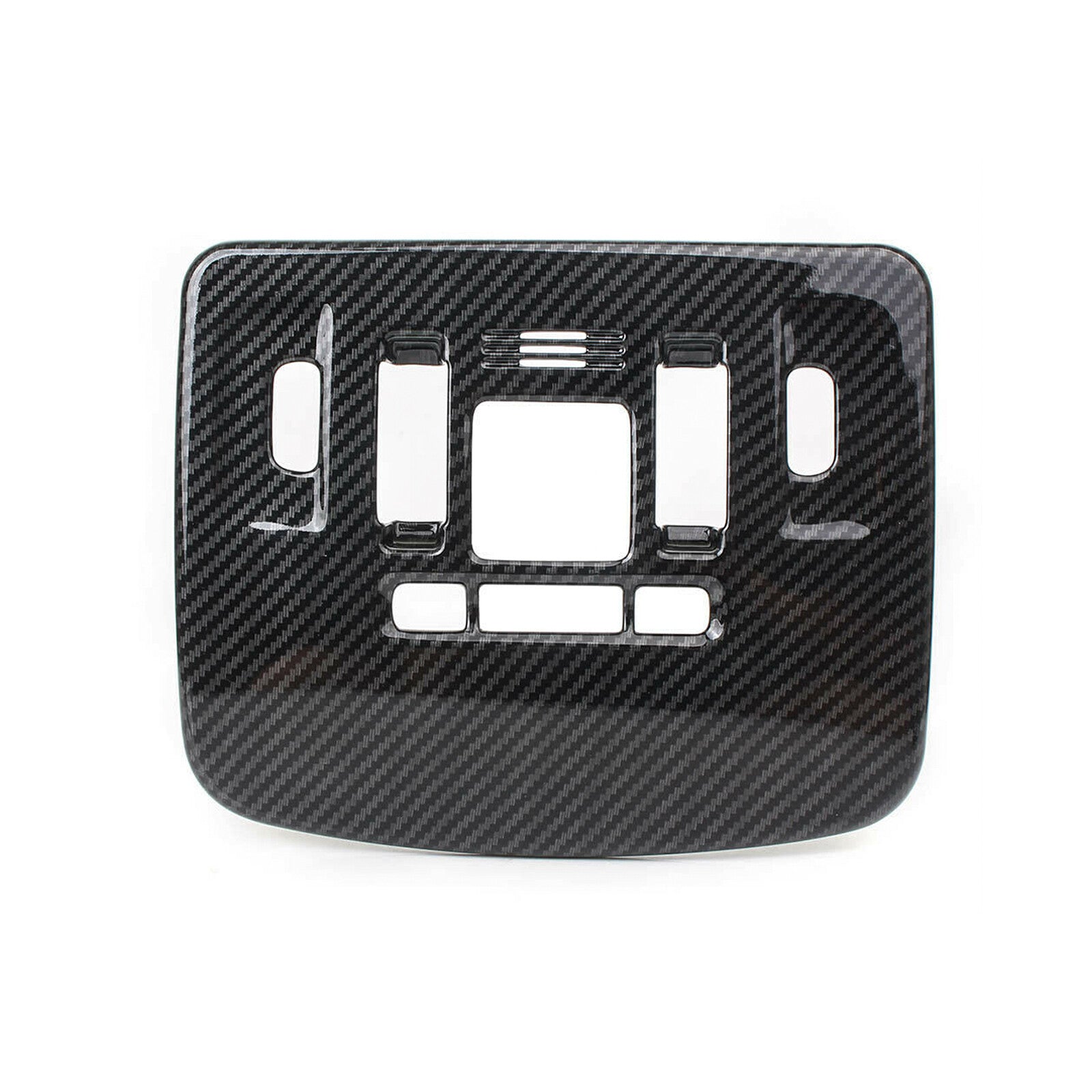 for Toyota for Camry 2018 2019 ABS Carbon Fiber Front Reading Light Lamp Cover Trim
