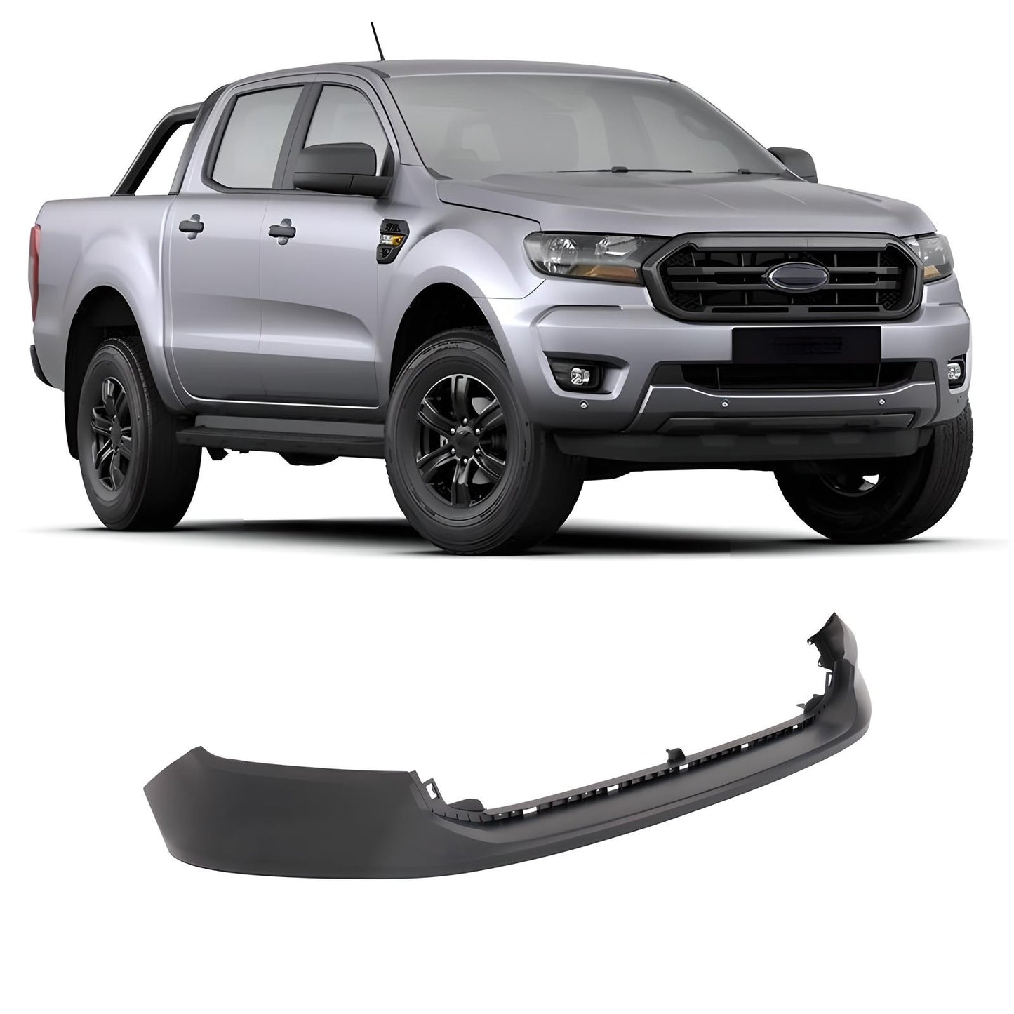 KB3Z17232AA For 2019 2020 2021 2022 2023 for Ford Ranger Front Upper Bumper Cover Q