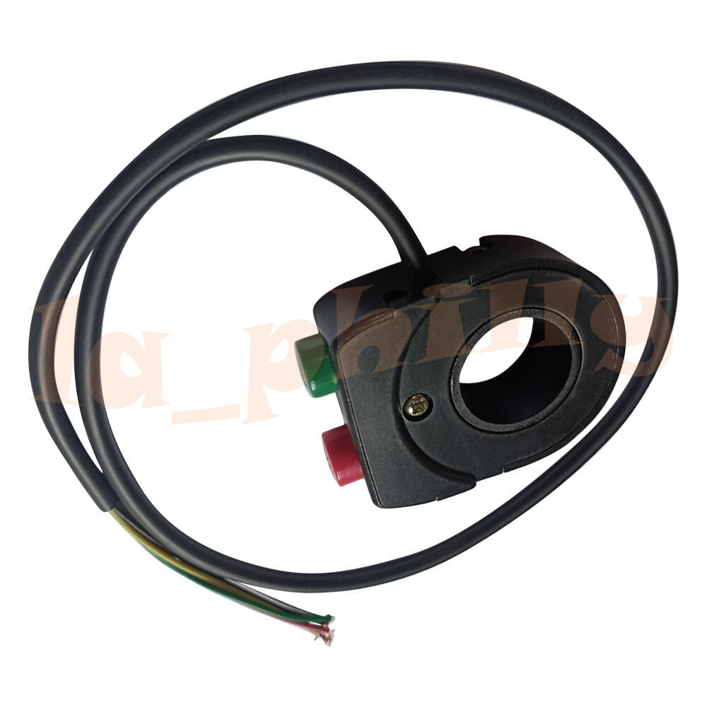 7/8 12V Motorcycle E-bike Horn HeadLight Switch On-Off Button Handlebar Switch Q