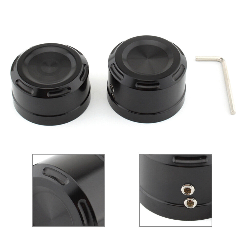 Rear Axle Bolt Nut Cap Cover for Harley Softail 2018-2023 Q