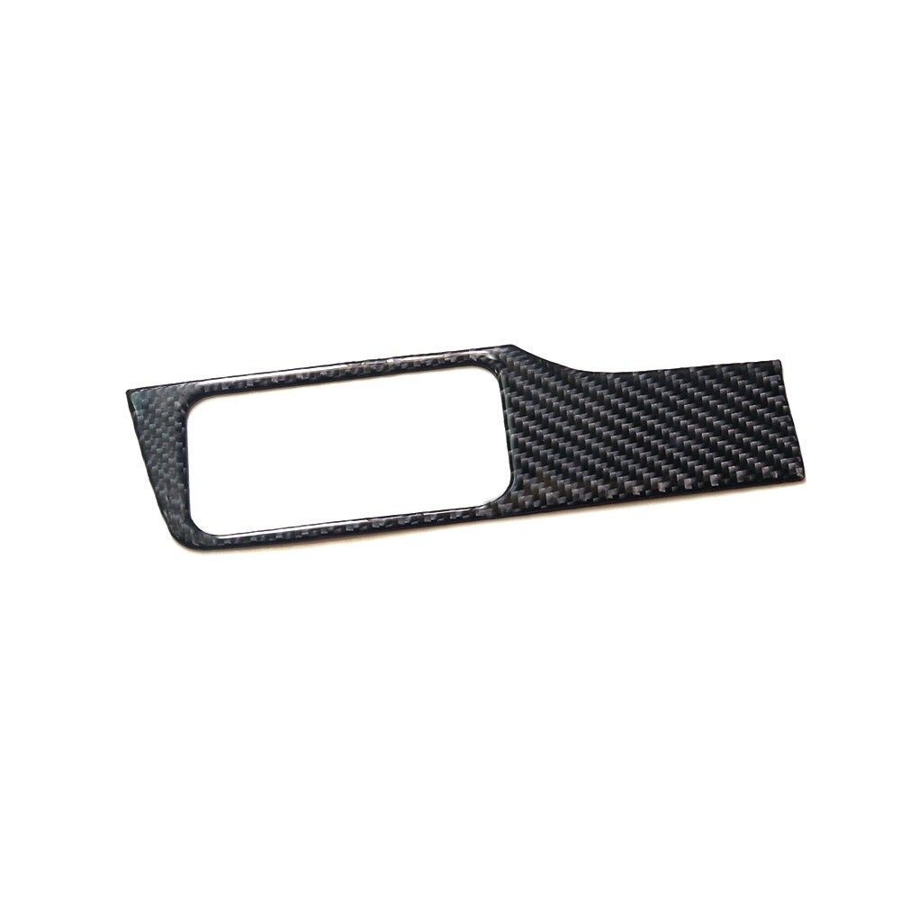for Honda Odyssey 2005-10 Carbon Fiber Headlight Switch Control Frame Cover Trim