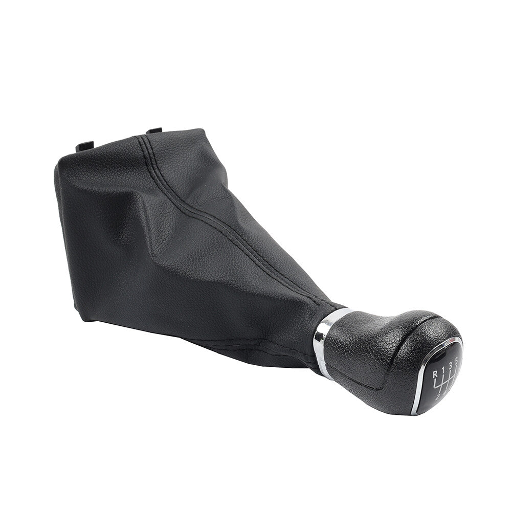 Manual Gear Shift Knob With Boot Cover Case for Skoda Octavia for A5 for A6 2004-2012 Q