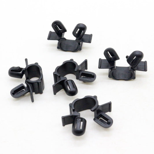 5-pack of car seatbelt clips, cable clips, and clamps suitable for Mitsubishi MU481009