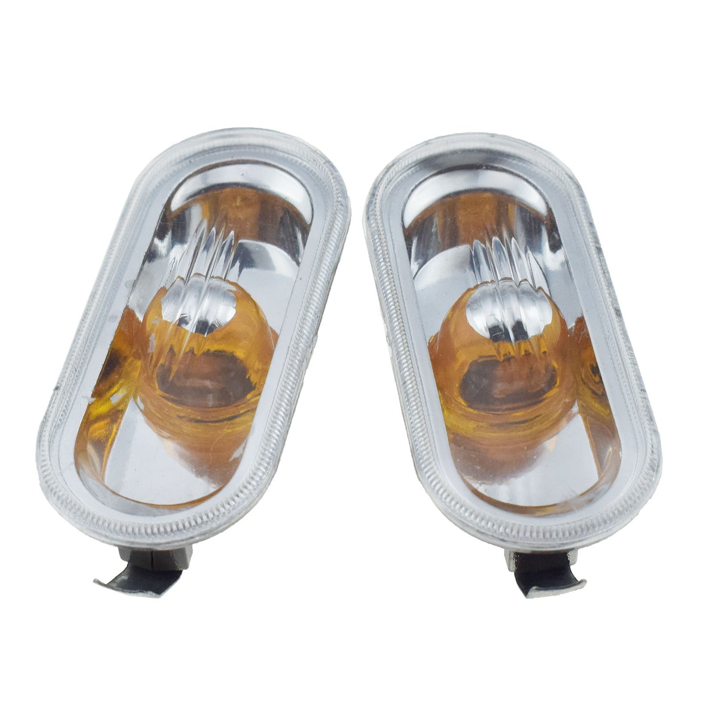 Pair Front Fender Side Marker Indicator Lights for VW Amarok 10-22 for Passat 96-06 Q