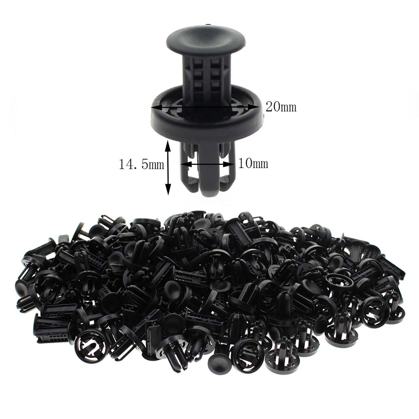 100PCK NEW for HONDA BUMPER / UNDER COVER RETAINER CLIP 91505-TM8-003