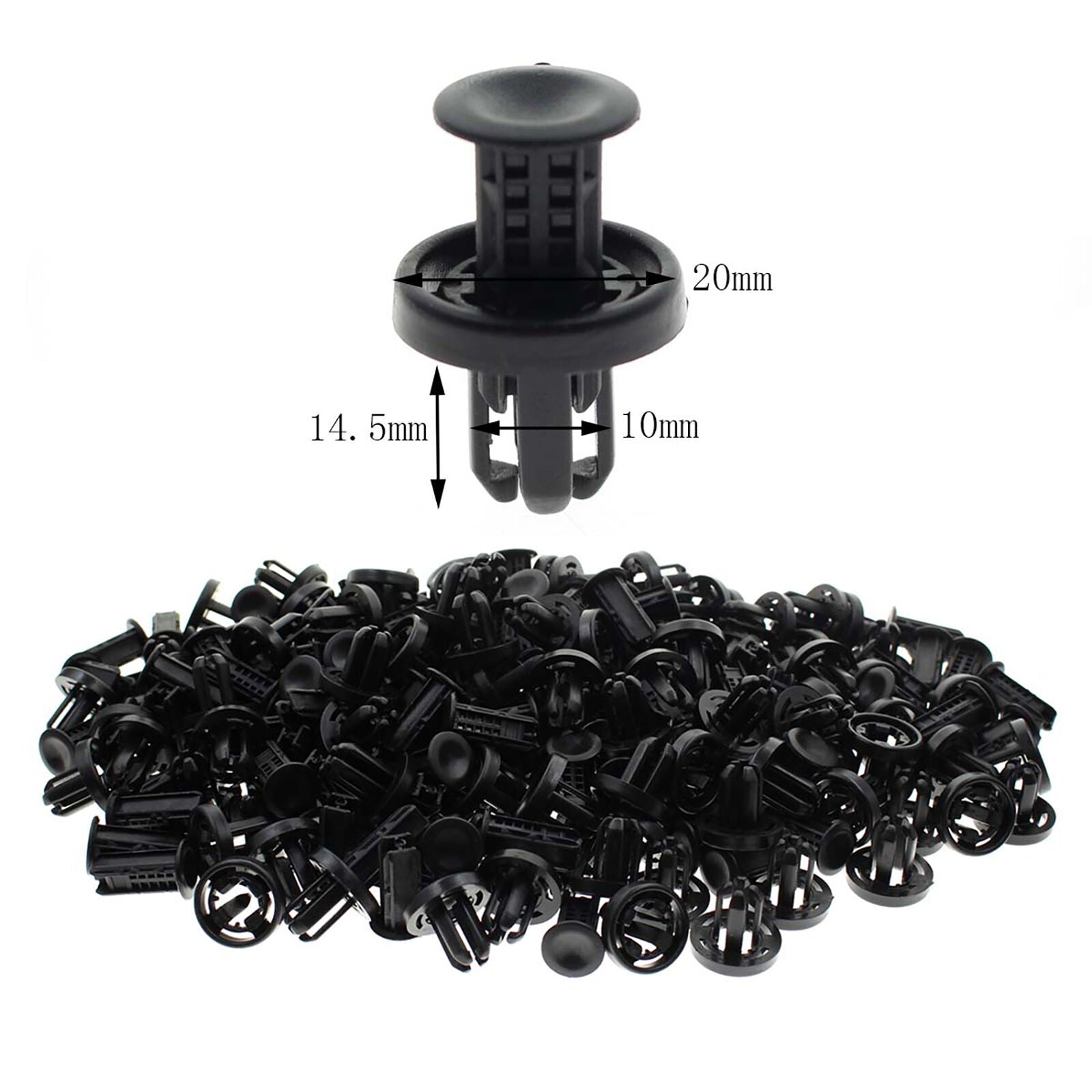 100PCK NEW for HONDA BUMPER / UNDER COVER RETAINER CLIP 91505-TM8-003