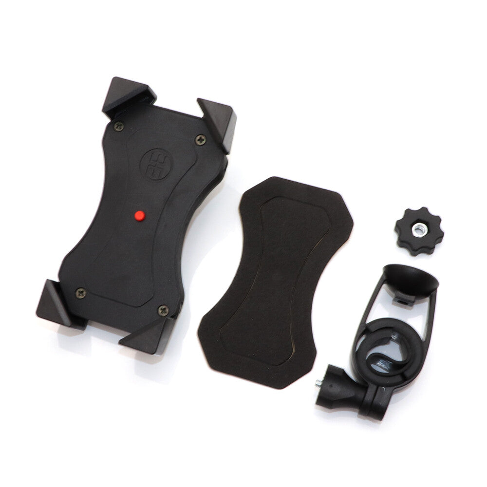 Motorcycle Mobile Phone Adjustable Handlebar Stand Holder Navigation Bracket Q