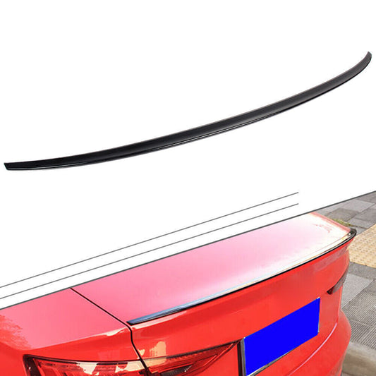 1PC Gloss Black Car ABS Tail Wing Rear Trunk Spoiler For 2014-2019 18 for AUDI A3 Q