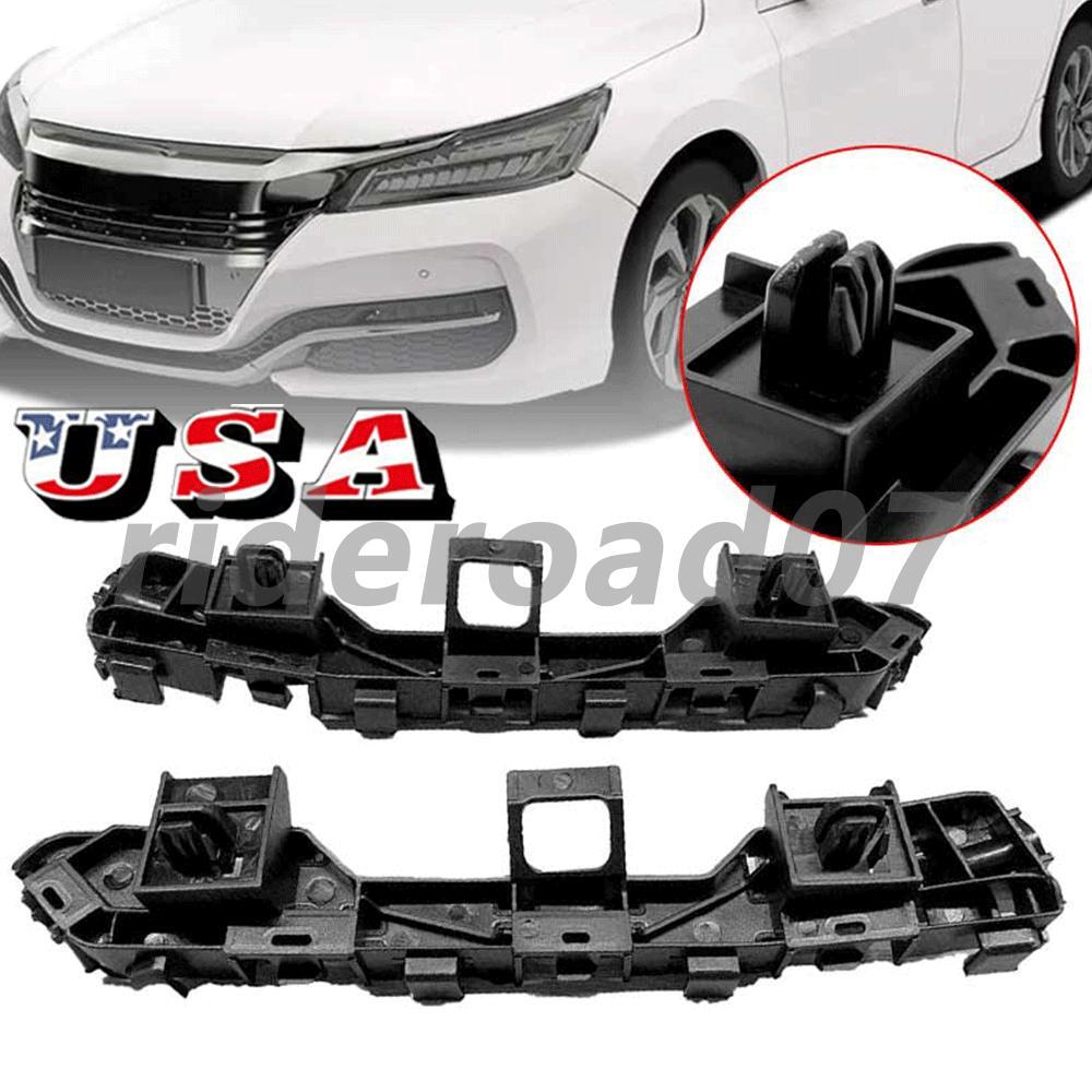 2X Front Bumper Retainer Support Bracket for Honda Accord Sedan 2013-2017
