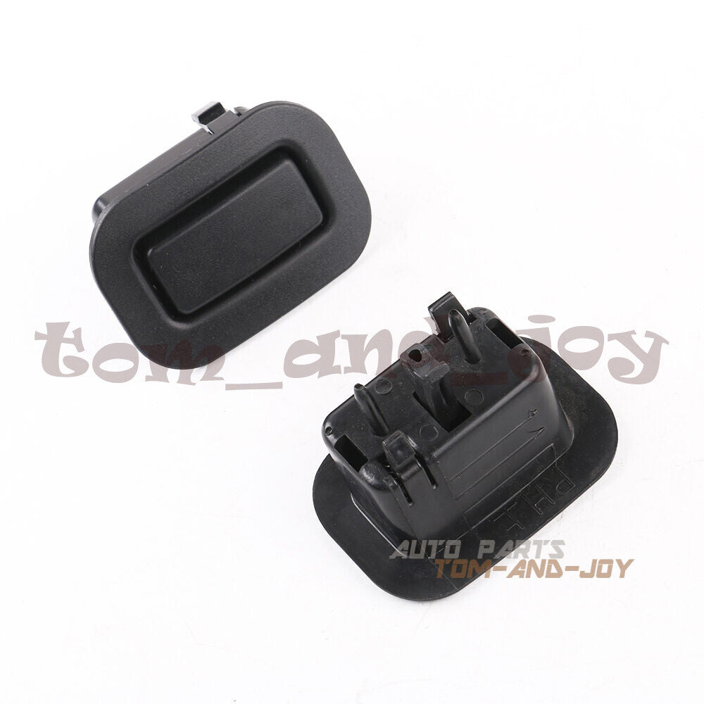 2Pcs Black Rear left + Right for Seat Recliner Button for 09-13 for Subaru for Forester Q
