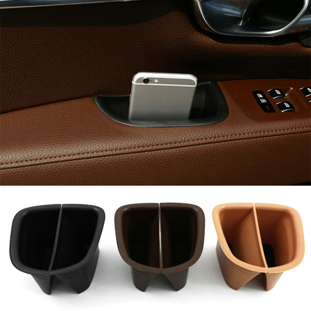 2-Pack Storage Box for 2017-2024 for Volvo S90 V90 CC Car Door Side Handle Armrests n