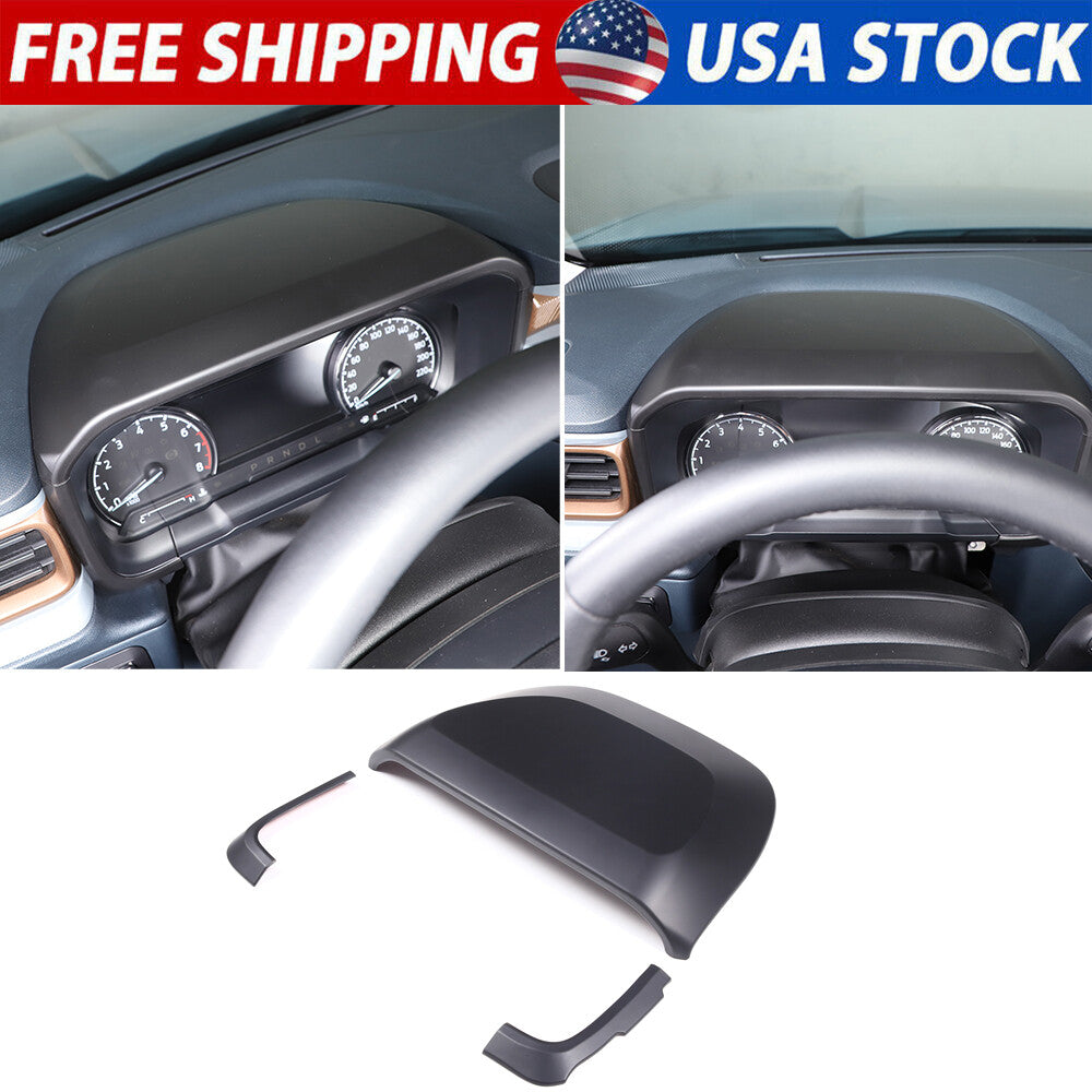 3-Piece Carbon Fiber Center Control Panel Trim for Tundra 2014-2021 - v