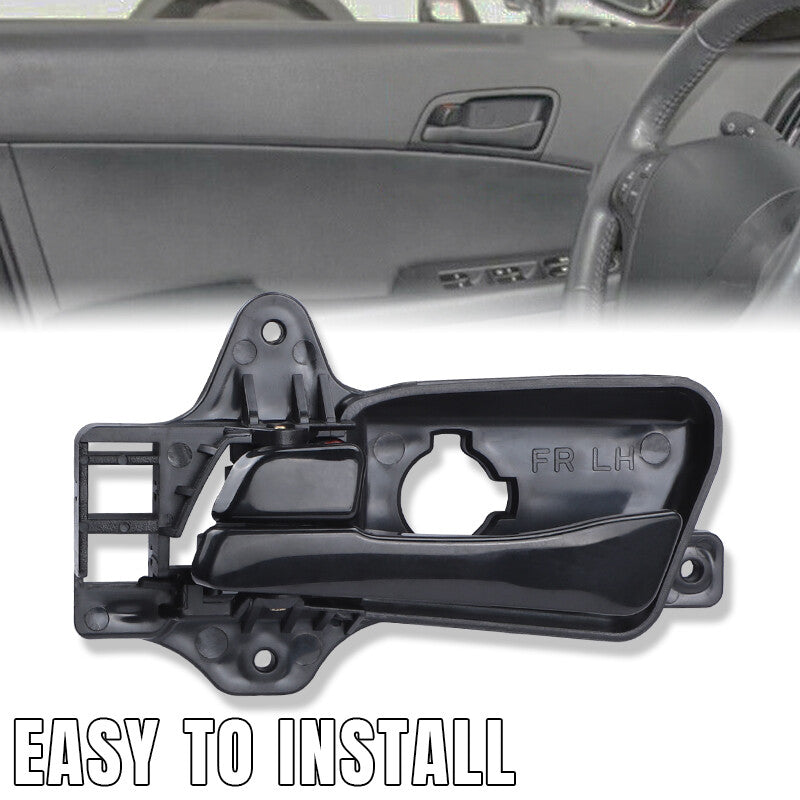 Interior Door Handle For 2009-2012 for Hyundai for Elantra Front Left Driver Side Black