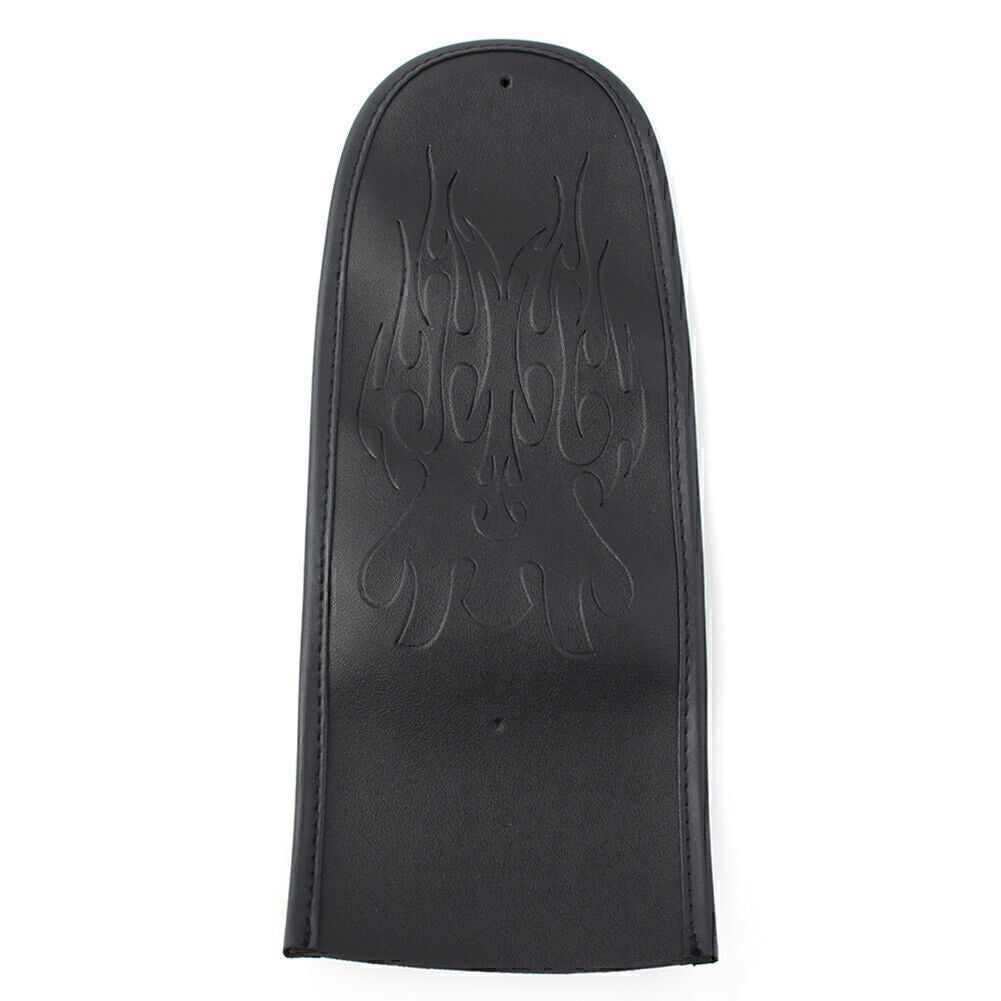 for Harley Dyna Fat Bob Street Glide Flame Stitch Rear Solo for Seat Fender Bib Pad Q