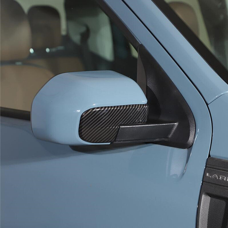 For 2022-2024 Maverick Carbon Fiber Side Rearview Mirror Strips Cover Trim v