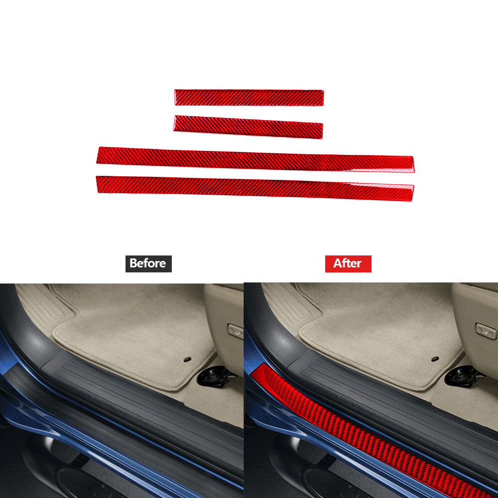 Red Gear Shift Frame Trim Cover For 1 Convertible E82/E88 2008-2013 v